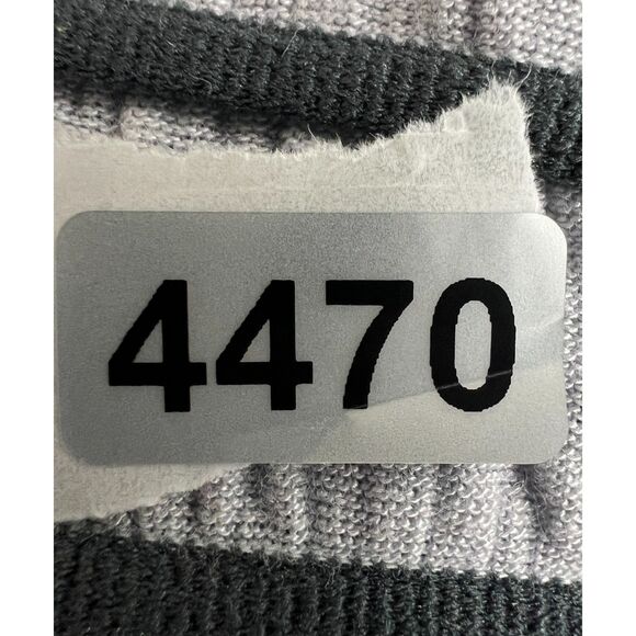 Anthropologie Deletta Women's Split Back V-Neck Tank Top Gray Stripe Size XS - Picture 12 of 12